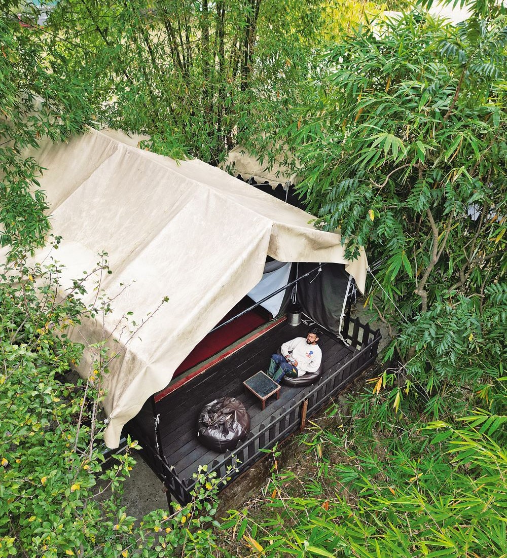 Chill out in the midst of nature